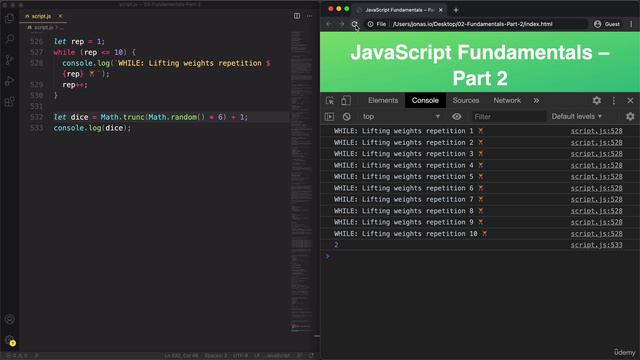 049 The while Loop смотреть онлайн