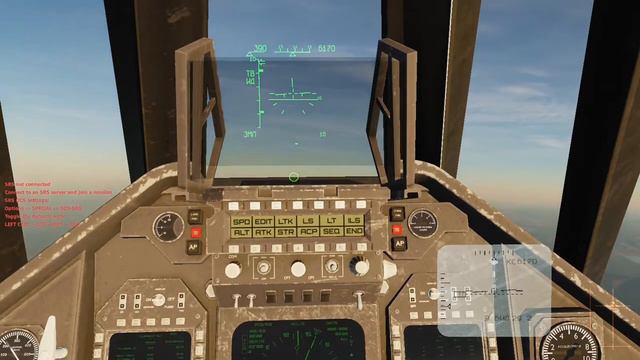 DCS : F-117 mod - GBU-10 drop procedure with self-lasing tutorial смотреть онлайн