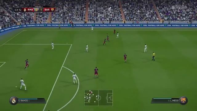 Fifa 16 Pc Gameplay -Barselona vs Real Madrid смотреть онлайн
