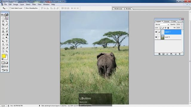 Crop tool - Adobe Photoshop 7.0 for Beginners - Class 4|| PLEASE SUBSCRIBE MY CHANNAL..... смотреть онлайн