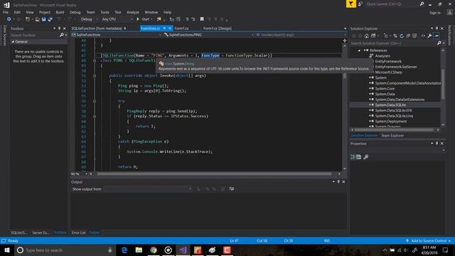 SQLite External Functions смотреть онлайн