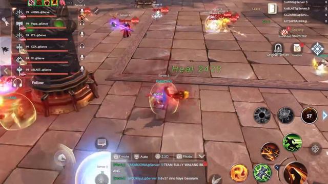 BULLY vs CarnageX (Perfect World Fly With Me Realm War) Server 5 смотреть онлайн