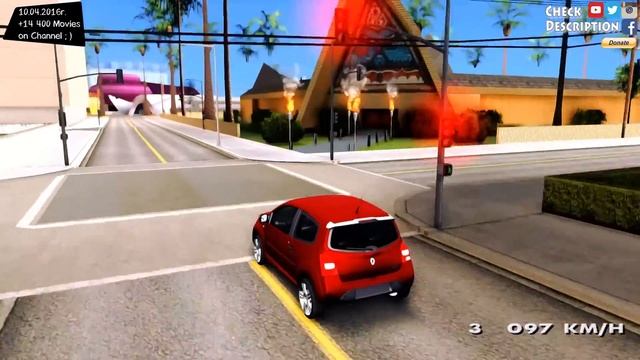 2009 Renault Twingo RS - GTA MOD _REVIEW смотреть онлайн
