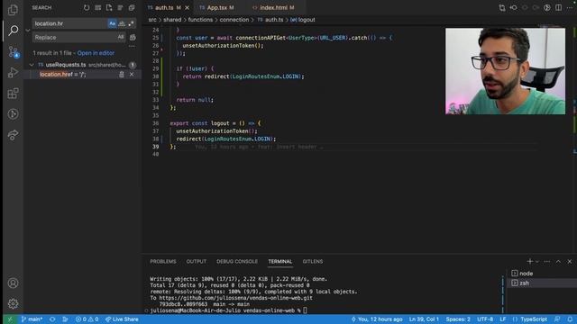 #react [Aula 37] - Utilizar o redirect no loader do React router смотреть онлайн