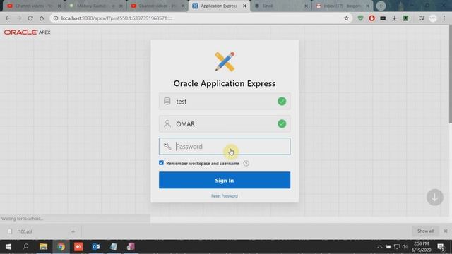 Email through Oracle Apex 19.1 4K смотреть онлайн