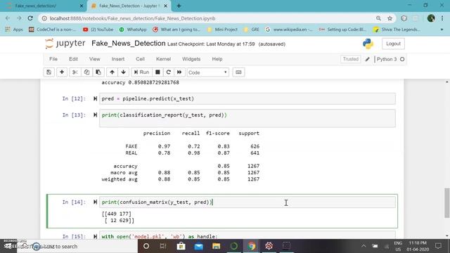 Mini project on Fake News Detection смотреть онлайн
