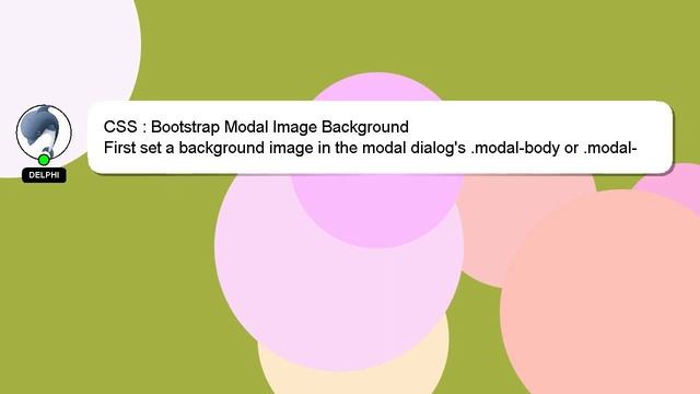 CSS : Bootstrap Modal Image Background смотреть онлайн