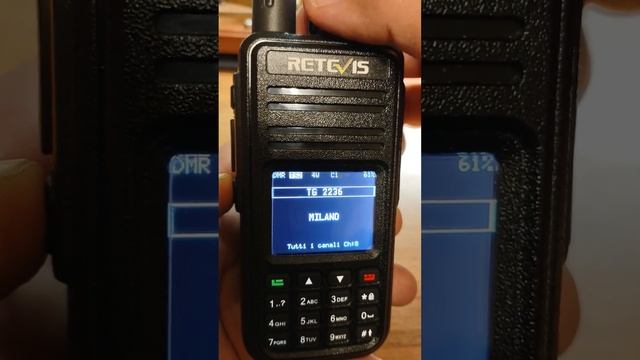 Rapida panoramica OpenGD77 su Retevis RT3S смотреть онлайн