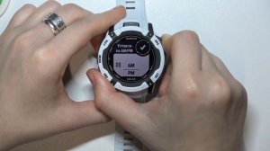 GARMIN INSTINCT 2X | Как добавить будильник на GARMIN INSTINCT 2X - Настройки будильника