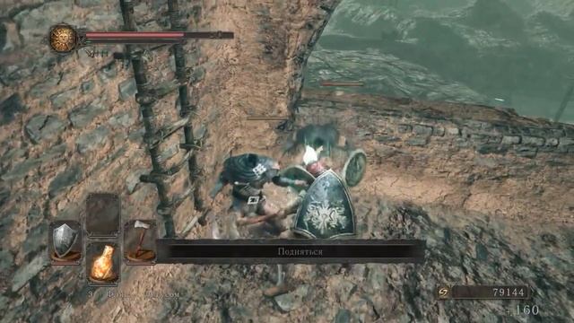 Прохождение Dark souls 2 scholar of the first sin. Часть 4: Алчный демон и королева Мита смотреть онлайн