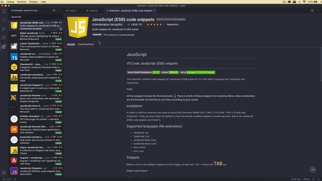 10 EXTENSION VSCODE untuk PROGRAMMER JAVASCRIPT смотреть онлайн