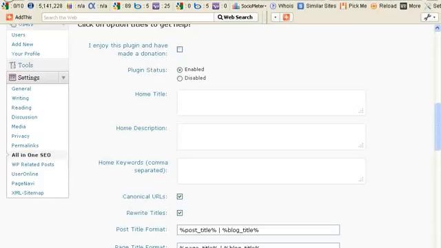 SEO, Meta tag in Wordpress смотреть онлайн