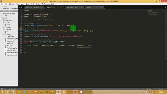 How To Create Database and Insert data In PHP смотреть онлайн