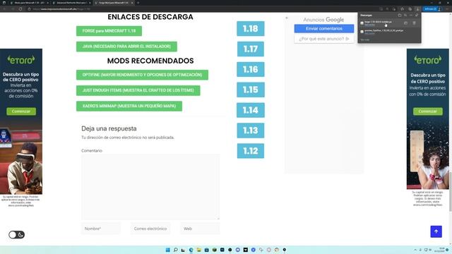 COMO DESCARGAR FORGE para Minecraft 1.18.1 | Instalar MODS en Minecraft 1.18.1 (FÁCIL) смотреть онлайн