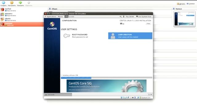 OS Linux - Установка CentOs #1 смотреть онлайн