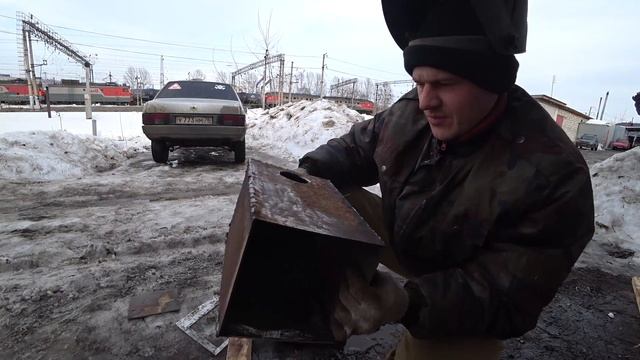 Буржуйка мини в палатку.ч.1 смотреть онлайн