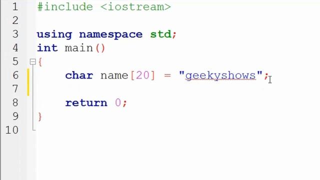 36. One D char Array for string in C++ (Hindi) смотреть онлайн
