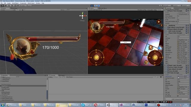 Unity3d HP bar + plStats смотреть онлайн