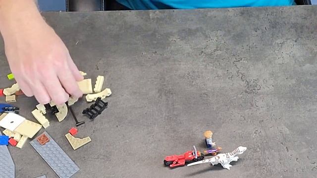 Atrociraptor Dinosaur Bike Chase (76945) - LEGO Jurassic World - Unboxing & Build w/Music смотреть онлайн