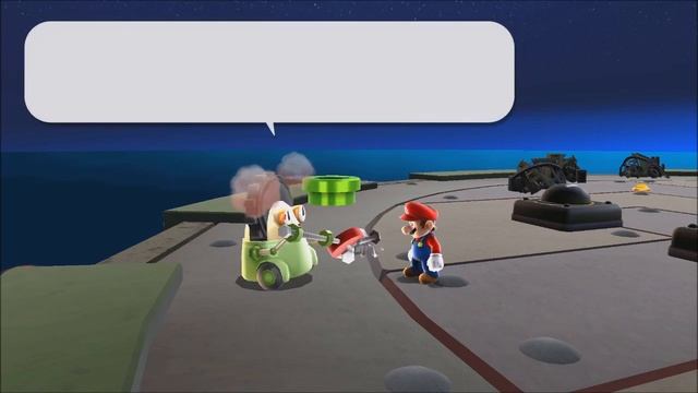Dreadnought Galaxy Hidden Star - Super Mario Galaxy 3D All-Stars смотреть онлайн