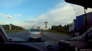 Опель Зафира, буксировка Грантой.