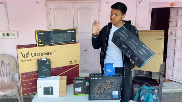 Finally Bought My New Gaming PC ?? Worth ₹2,00,000.00 | GIGABYTE 4060 ti Gaming OC Edition смотреть онлайн