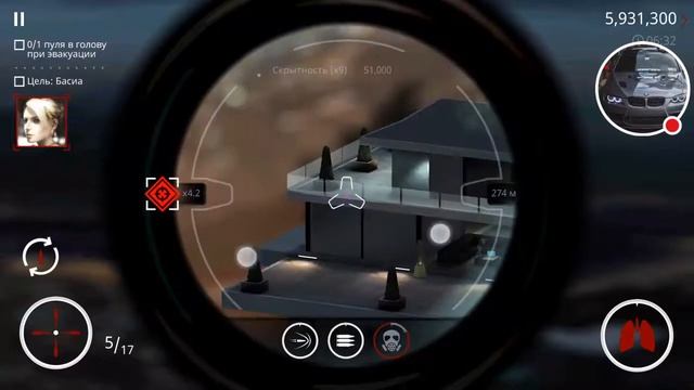 Прохождение "Hitman Sniper".android смотреть онлайн