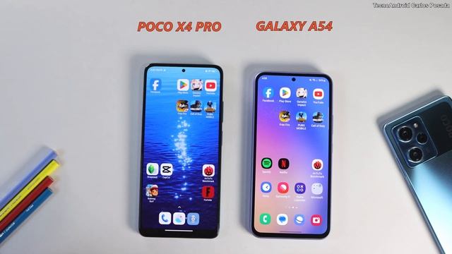 Speed Test Galaxy A54 5G vs POCO X4 Pro ? Exynos 1380 vs Snapdragon 695 ?Cuál es más rápido?? смотреть онлайн