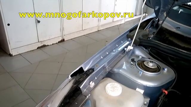 Амортизатор (упор) капота на Datsun On-DO/mi-DO KU-DT-ONDO-02 (обзор,установка)