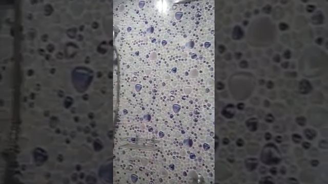 Отделка панелями ПВХ ванной "Капли" смотреть онлайн