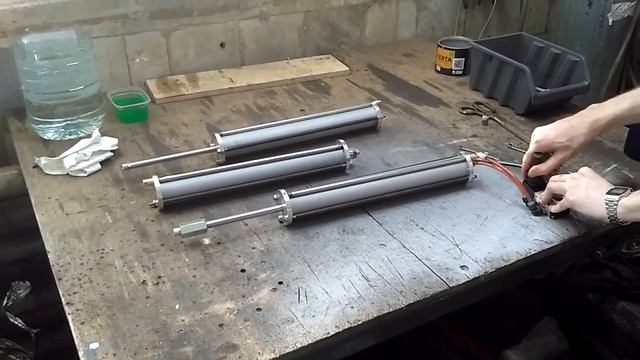 Работа пневмоцилиндра смотреть онлайн