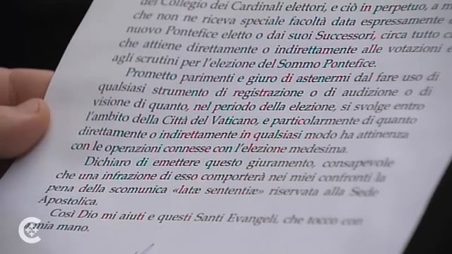 Conclave oath of secrecy смотреть онлайн