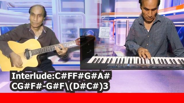 Hamsafar Saath Apna Chhod Chords Interlude Lyrics Lesson смотреть онлайн