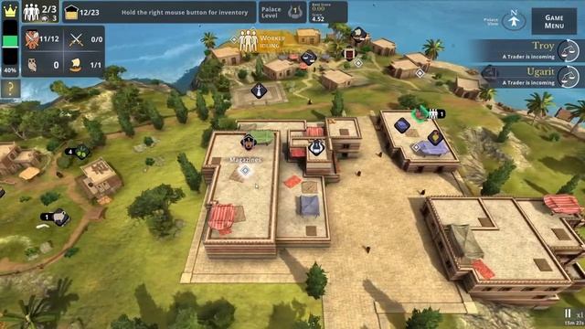 Epic Palace Knossos - Part 1 - Tutorial - City Builder Resource Management Strategy Sim смотреть онлайн