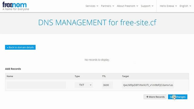 Как подключить бесплатный домен от Freenom к бесплатному Google Сайту смотреть онлайн