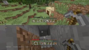 Прохождение  игры Minecraft: с другом на  PlayStation®4   1 часть