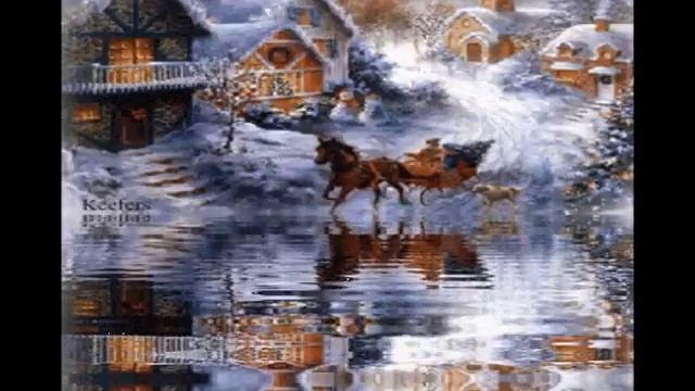 СЕРЕБРИСТЫЕ СНЕЖИНКИ (рождественские песни) смотреть онлайн