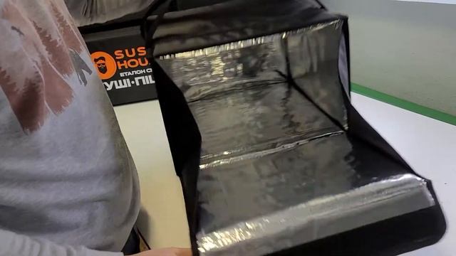 Термосумка для доставки пиццы, 35*35*25см смотреть онлайн