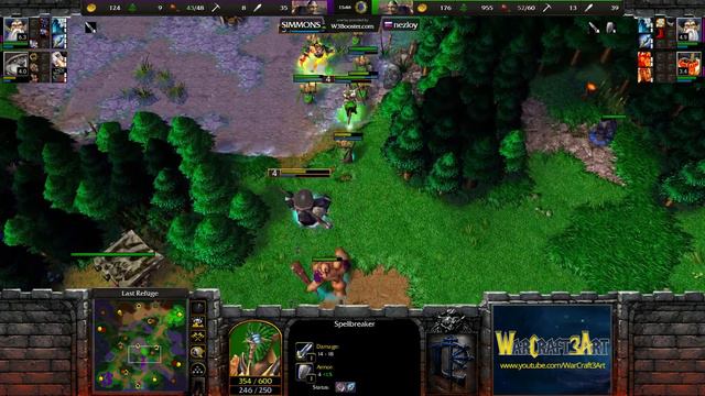 Maru(HU) Vs Simmons(HU) - Warcraft 3: Classic - RN6002