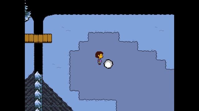 Undertale ~ Red Flag in Snowdin Ball Game смотреть онлайн