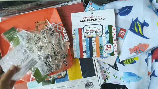 Покупки для скрапа с Ali Express и не только / Скрапбукинг/ Under Sea Adventures от Echo Park paper смотреть онлайн