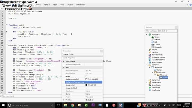 Roblox: How to make a Custom Player List смотреть онлайн