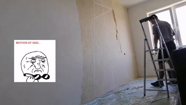 Декор стены. Геометрия DIY. Гипсовая штукатурка смотреть онлайн