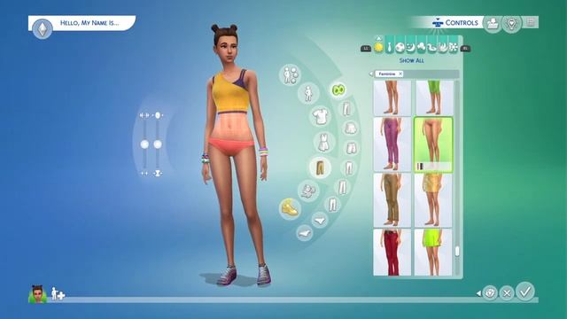 The Sims™ 4 Throwback Fit Kit items смотреть онлайн