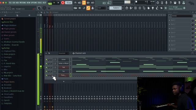 How To Make Guitar Afro Beats With Stock Plugins (Wizkid, FireBoy DML,CKay, ) | Fl Studio Tutorial смотреть онлайн
