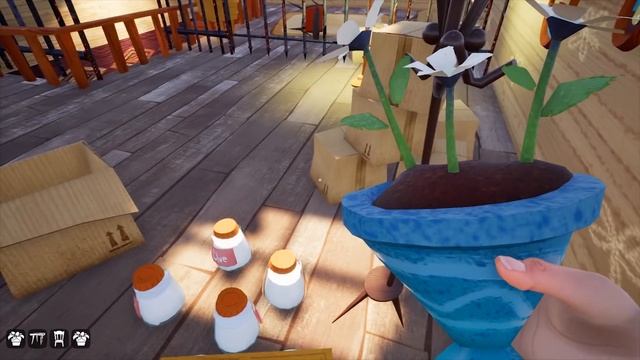Stealing the Neighbor's Furniture! - Hello Neighbor Beta - Hello Neighbor Secrets смотреть онлайн