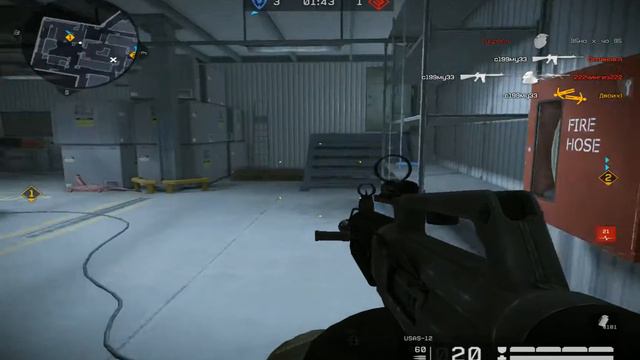 Warface одной рукой "Дворец" смотреть онлайн