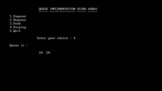 Menu driven Queue implementation using array | Tamil | data structures | gvspace #queuearraytamil смотреть онлайн