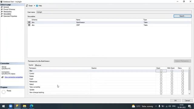 How Grant Permission and create Roles in MSSQL смотреть онлайн