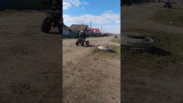 Мотоблок Урал с передним адаптером смотреть онлайн